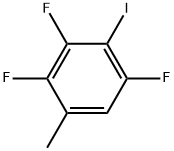 1,3,4-Trifluoro-2-iodo-5-methylbenzene Structure