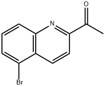 1-(5-bromoquinolin-2-yl)ethan-1-one Structure