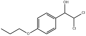 2,2-Dichloro-1-(4-propoxyphenyl)ethanol Structure