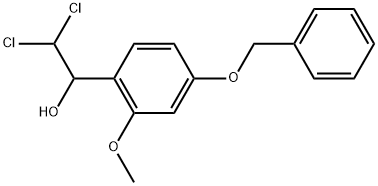 1-(4-(Benzyloxy)-2-methoxyphenyl)-2,2-dichloroethanol Structure