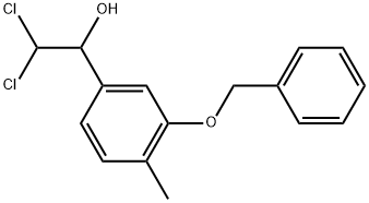 1-(3-(Benzyloxy)-4-methylphenyl)-2,2-dichloroethanol Structure