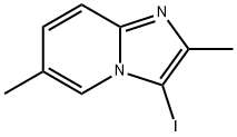 3-Iodo-2,6-dimethylimidazo[1,2-a]pyridine Structure