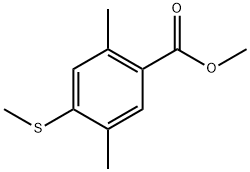 Methyl 2,5-dimethyl-4-(methylthio)benzoate Structure