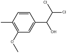 2,2-Dichloro-1-(3-methoxy-4-methylphenyl)ethanol Structure