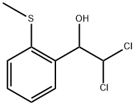 2,2-Dichloro-1-(2-(methylthio)phenyl)ethanol Structure