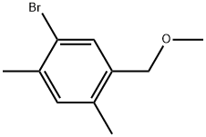 1-Bromo-5-(methoxymethyl)-2,4-dimethylbenzene Structure