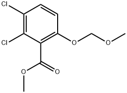 Methyl 2,3-dichloro-6-(methoxymethoxy)benzoate Structure