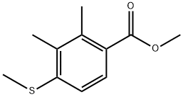 Methyl 2,3-dimethyl-4-(methylthio)benzoate Structure