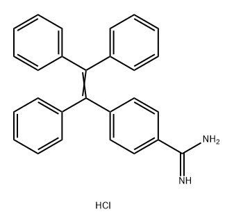 4-(1,2,2-triphenylvinyl)benzimidamide Structure