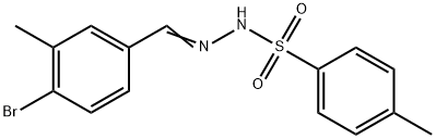 N'-(4-bromo-3-methylbenzylidene)-4-methylbenzenesulfonohydrazide Structure