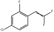 4-chloro-1-(2,2-difluorovinyl)-2-fluorobenzene Structure