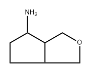 Hexahydro-cyclopenta[c]furan-4-ylamine Structure