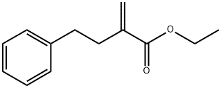 Benzenebutanoic acid, α-methylene-, ethyl ester 구조식 이미지