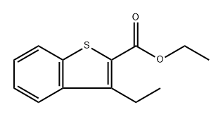 ethyl 3-ethylbenzo[b]thiophene-2-carboxylate Structure