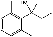 Benzenemethanol, α-ethyl-α,2,6-trimethyl- Structure