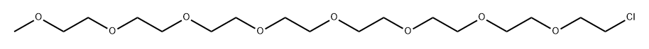 m-PEG8-Cl Structure