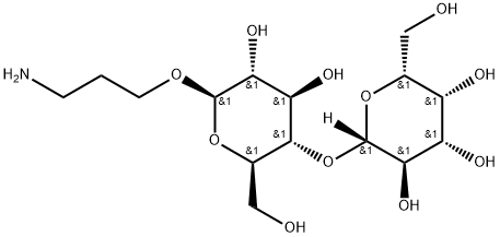 3-Aminopropyl b-D-lactose Structure