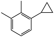 1-Cyclopropyl-2,3-dimethylbenzene Structure