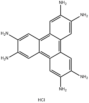 2,3,6,7,10,11-Triphenylenehexamine, hydrochloride (1:1) Structure