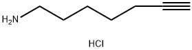 6-Heptyn-1-amine, hydrochloride (1:1) 구조식 이미지