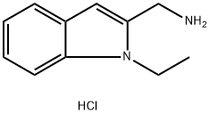 1-(1-ethyl-1H-indol-2-yl)methanamine
hydrochloride Structure