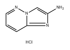 Imidazo[1,2-b]pyridazin-2-amine,hydrochloride (1:1) Structure