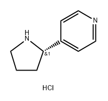 (S)-4-(PYRROLIDIN-2-YL)PYRIDINE 2HCl Structure