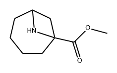 7-Aza-bicyclo[4.1.1]octane-1-carboxylic acid methyl ester Structure