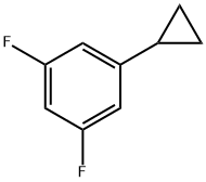 1-Cyclopropyl-3,5-difluorobenzene Structure