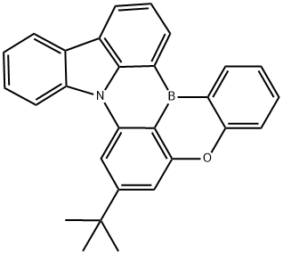 7-(tert-butyl)-5-oxa-8b-aza-15b-borabenzo[a]naphtho[1,2,3-hi]aceanthrylene Structure