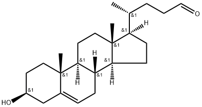 Chol-5-en-24-al-3β-ol 구조식 이미지