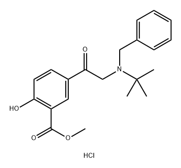 Methyl 5-[2-[Benzyl(tert-butyl)amin 구조식 이미지