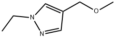 1-Ethyl-4-(methoxymethyl)-1H-pyrazole Structure