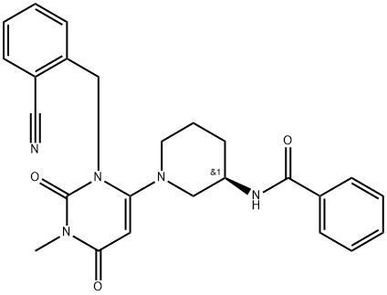 Alogliptin Imp.12 구조식 이미지