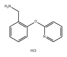 1-[2-(pyridin-2-yloxy)phenyl]methanamine dihydrochloride Structure