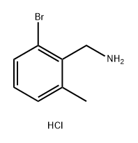 1-(2-bromo-6-methylphenyl)methanamine hydrochloride Structure