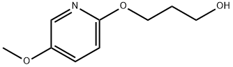 3-[(5-Methoxy-2-pyridinyl)oxy]-1-propanol Structure