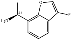 (S)-1-(3-fluorobenzofuran-7-yl)ethanamine 구조식 이미지