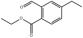 Ethyl 4-ethyl-2-formylbenzoate Structure