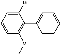 2-Bromo-6-methoxy-1,1'-biphenyl Structure