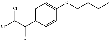 1-(4-Butoxyphenyl)-2,2-dichloroethanol Structure