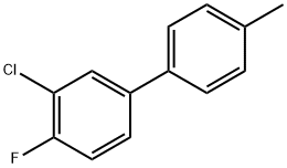 3-Chloro-4-fluoro-4'-methyl-1,1'-biphenyl Structure