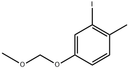 2-Iodo-4-(methoxymethoxy)-1-methylbenzene Structure