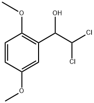 2,2-Dichloro-1-(2,5-dimethoxyphenyl)ethanol Structure