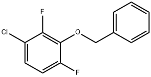 2-(Benzyloxy)-4-chloro-1,3-difluorobenzene Structure