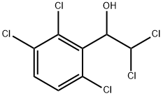 2,2-Dichloro-1-(2,3,6-trichlorophenyl)ethanol Structure