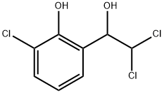 2-Chloro-6-(2,2-dichloro-1-hydroxyethyl)phenol Structure