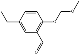 5-Ethyl-2-(methoxymethoxy)benzaldehyde Structure