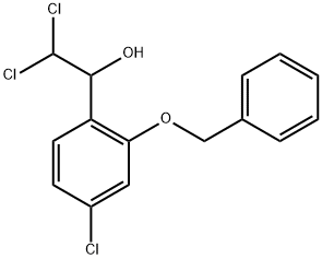 1-(2-(Benzyloxy)-4-chlorophenyl)-2,2-dichloroethanol Structure