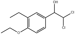 2,2-Dichloro-1-(4-ethoxy-3-ethylphenyl)ethanol Structure